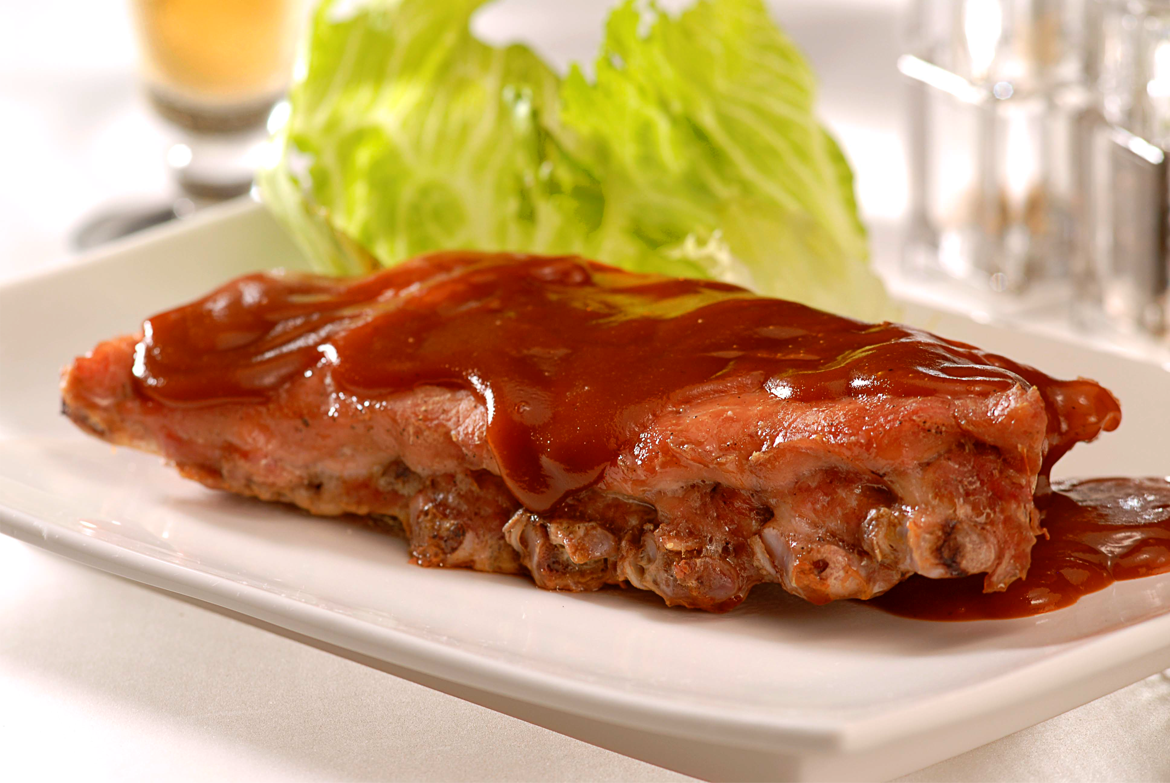 Costela Baby Back ao Molho Barbecue