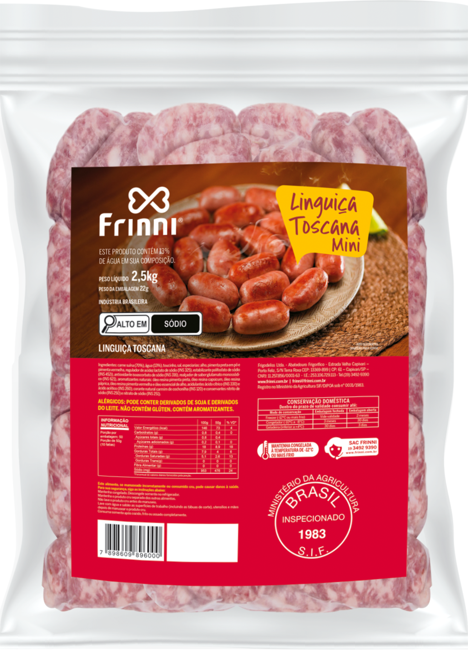 linguiça Toscana Mini